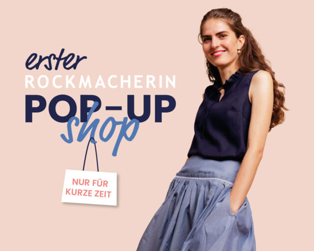 Grafik zu erster Pop-Up shop von Rockmacherin